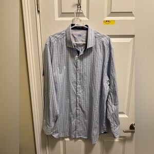 Mens Michelsons of London Long Sleeve Dress Shirt